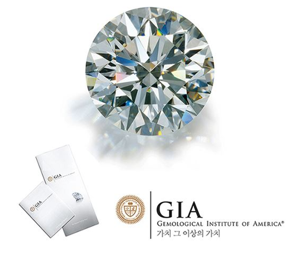 GIA다이아몬드 1.02 ct E / SI2 / 3EX